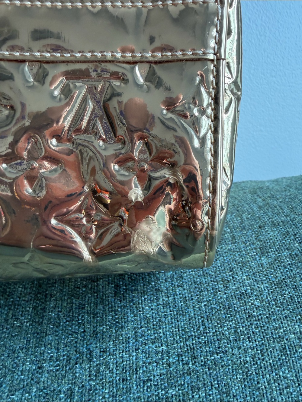 AUTH Louis Vuitton Speedy Miroir Size 30 - Picture 5 of 16